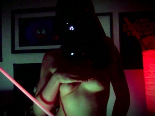 Cute redhead amateur teen girl toying on live webcam